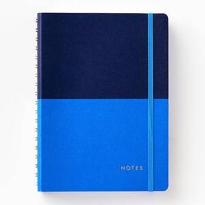 Color Block Spiral Notebook