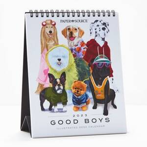 2023 Good Boys Desk Calendar