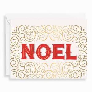 Ornamental Noel Holiday Card Set