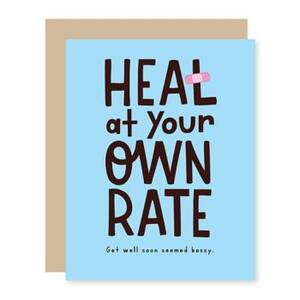 Heal At Your Own...