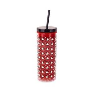 Kate Spade New York Heart Tumbler With Straw
