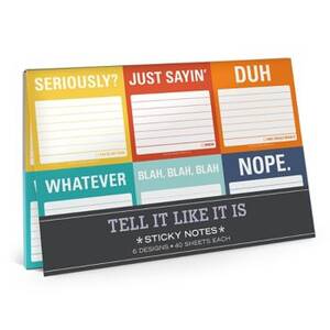 Tell It Like It Is Sticky Notes Set