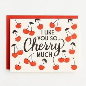 Cherry Much Love Card
