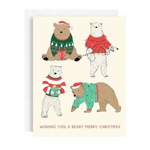 Christmas Bears Card