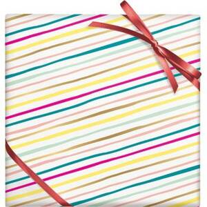 Diagonal Stripe Stone Wrapping Paper