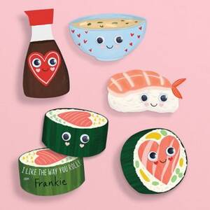 Sushi Valentine Card Kit