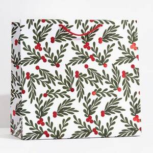 Holly Berry Large Gift Bag