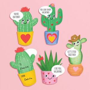Happy Plants Valentine Card Kit