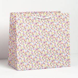 Colorful Dots Large Gift Bag