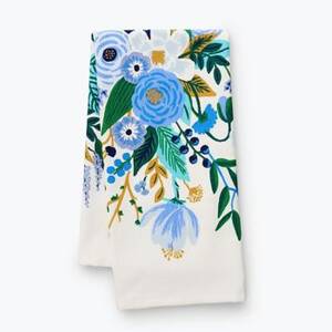 Blue Floral Tea Towel