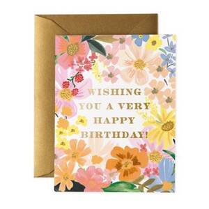 Marguerite Very Happy Birthday Card