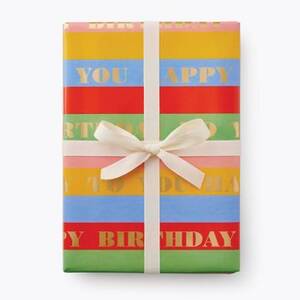 Birthday Wishes Wrapping Paper