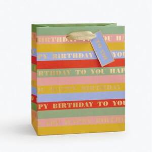 Birthday Wishes Medium Gift Bag