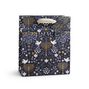 Rifle Paper Co. Hanukkah Floral Medium Gift Bag