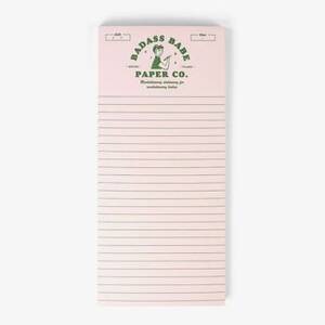 Badass Babe Paper Co Notepad