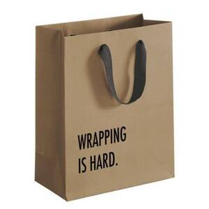 Wrapping Is Hard Medium Gift Bag