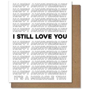 I Still Love You Anniversary Card