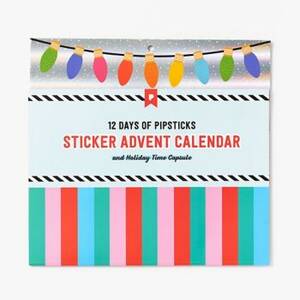 Pipsticks 12 Days Of Christmas Sticker Advent Calendar