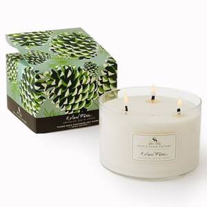 Roland Pine 3 Wick Candle
