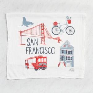 San Francisco Tea Towel