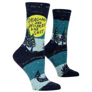 Dragons and Wizards Crew Socks