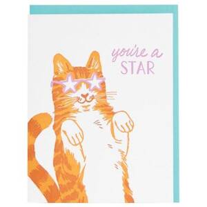 Star Cat Greeting...