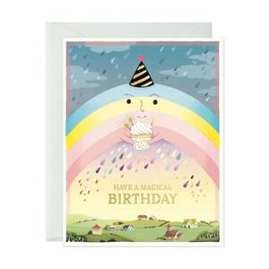 Magical Rainbow Birthday Card