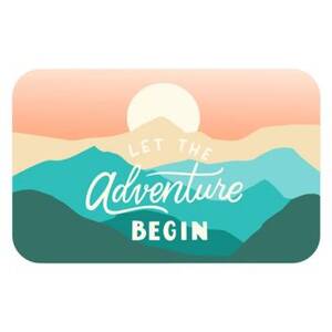 Let The Adventure Begin Electronic Gift Card