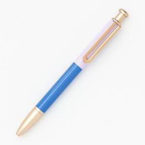 Colorblock Blue Ballpoint Pen