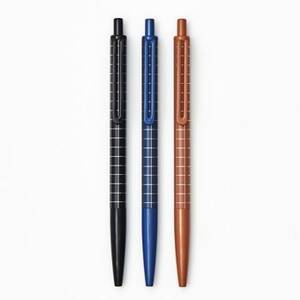 Handsome Grid Ballpoint Pens
