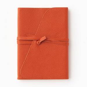 Orange Genuine Leather Journal