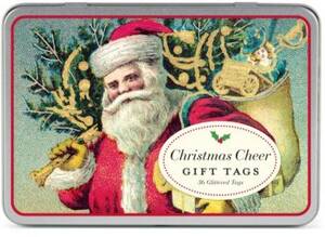 Christmas Cheer Glitter Gift Tags