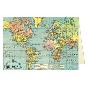 World Map Greeting...