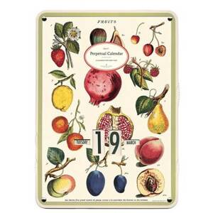 Cavallini Fruit Perpetual Calendar