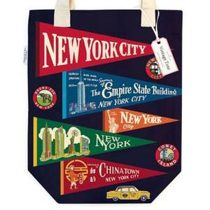 NYC Pennants Tote Bag