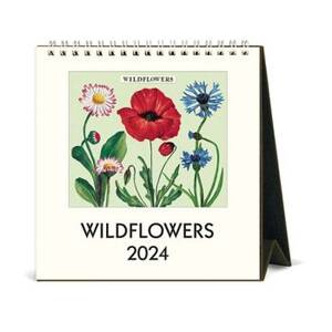 2024 Cavallini & Co. Wildflower Desk Calendar