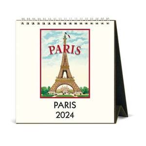 2024 Cavallini & Co. Paris Desk Calendar
