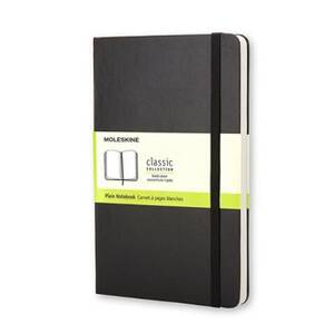 Moleskine Black Hardcover Classic Notebook