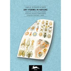 Art Forms in Nature Label, Sticker & Tape Book