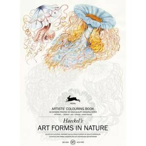 Art Forms in Nature Artists' Colouring Book