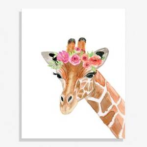 Giraffe Medium Art...