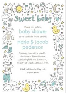 Sweet Baby Shower Invitation