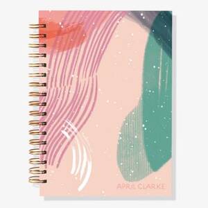 12-Month Abstract Custom Planner