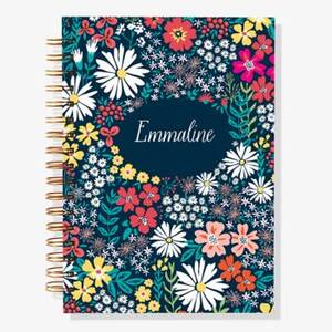 12-Month Tiny Floral Custom Planner