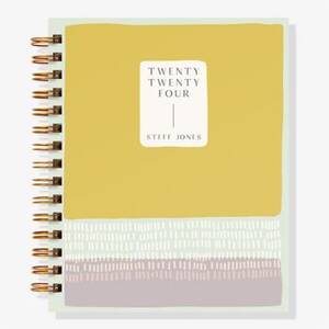 12-Month Minimal Marks Curry Custom Planner