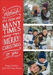 Merry Christmas to You Photo Card