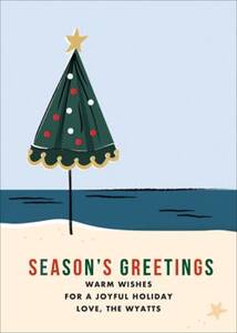 On Holiday Greeting Card