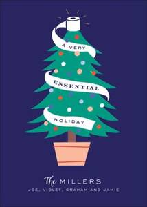 Tree P Holiday Card
