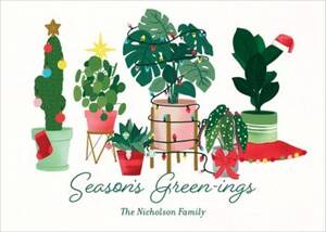 Seasons Greenings Holiday Card