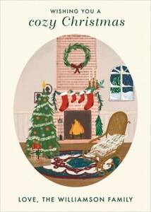 Cozy Christmas Holiday Card
